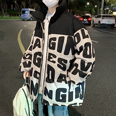 抖音得物品质2024新款冬装保暖棉衣大码立领外套男MY33351P105，男装棉衣，电商A086