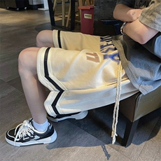 潮牌外穿篮球运动短裤男夏季高街百搭宽松直筒休闲五分裤D49，男装牛仔裤，星座1116A-1（原606A）
