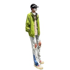 美式高街ins小众破洞牛仔裤货号K751P60，男装牛仔裤，电商A063