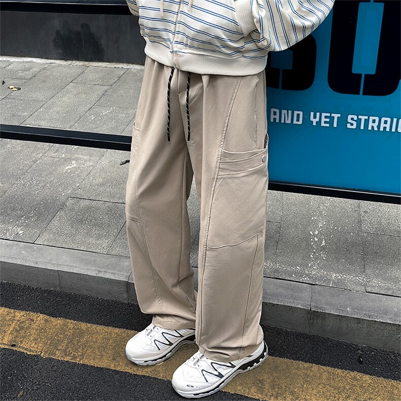 【现货】秋季休闲裤百搭直筒工装裤A522特P45控78,男装休闲裤,电商A309