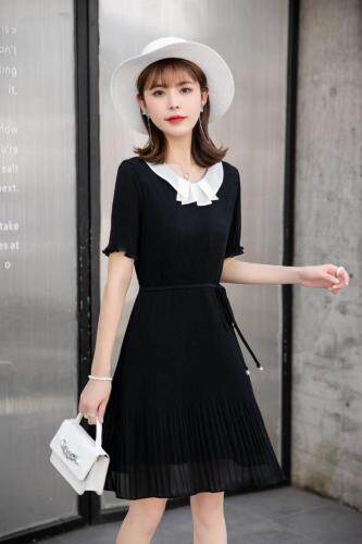 【现货】夏季新款雪纺连衣裙，女装连衣裙，芷炫