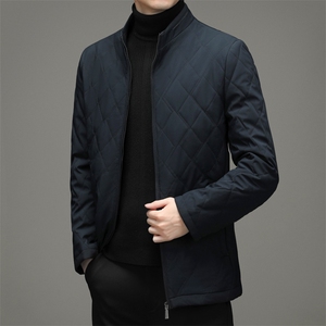 CSMF20221钱塘2020-2冬季厚款商务休闲简约中年男士棉衣P160图片