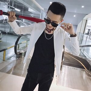 帅气秋季小夹克精神社会小伙外套男潮 C301-J307-图片