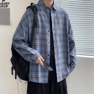 长袖衬衫春款男港风潮流CS15P32图片
