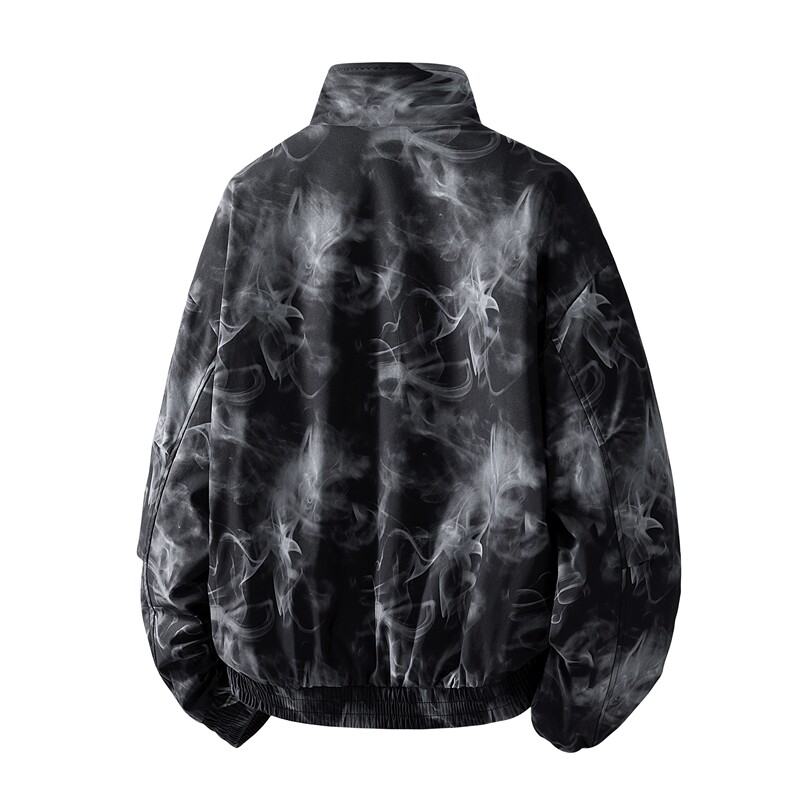 美式重磅高品质夹克秋季开衫外套男SY8812特P75控148大码4-8XL+5,男装夹克,星座610B-1