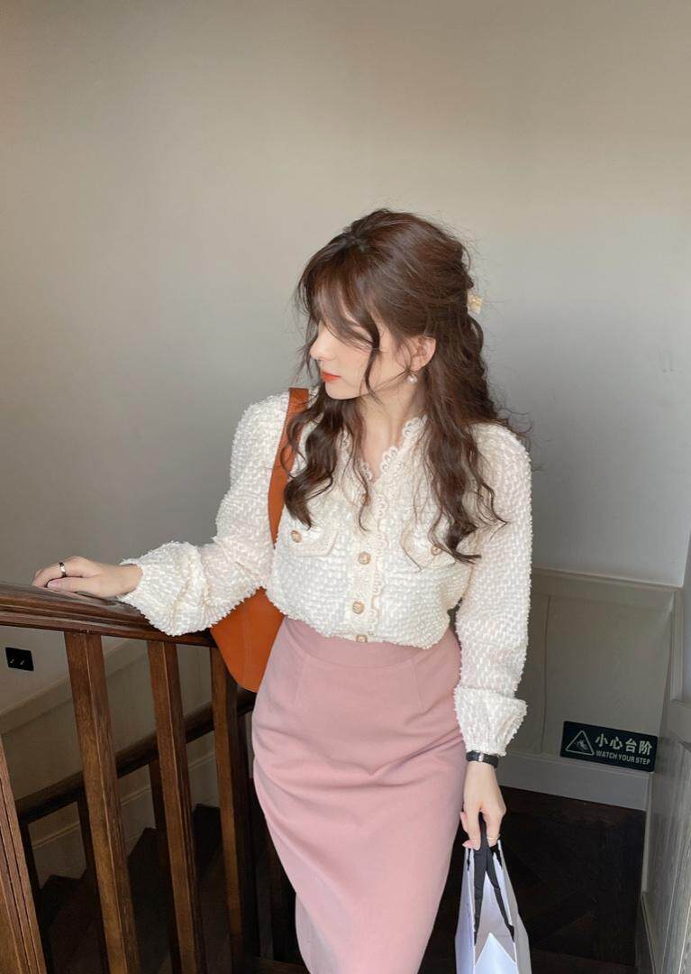 【2022春上新】精致蕾丝连衣裙韩系衬衣，女装连衣裙，Ee·G