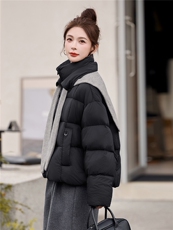 90白鸭绒羽绒服女2025冬季新款羽绒服外套女，女装羽绒服，美沁