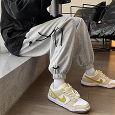 休闲裤男hiphop宽松束脚卫裤KT12P32，男装休闲裤，星座1116-2