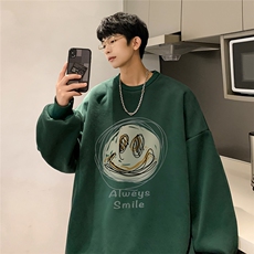 直播360克重磅美式印花卫衣Y192特P28同步供应华棉品质P38特，男装卫衣，电商A486