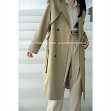 长风衣，女装风衣，FST