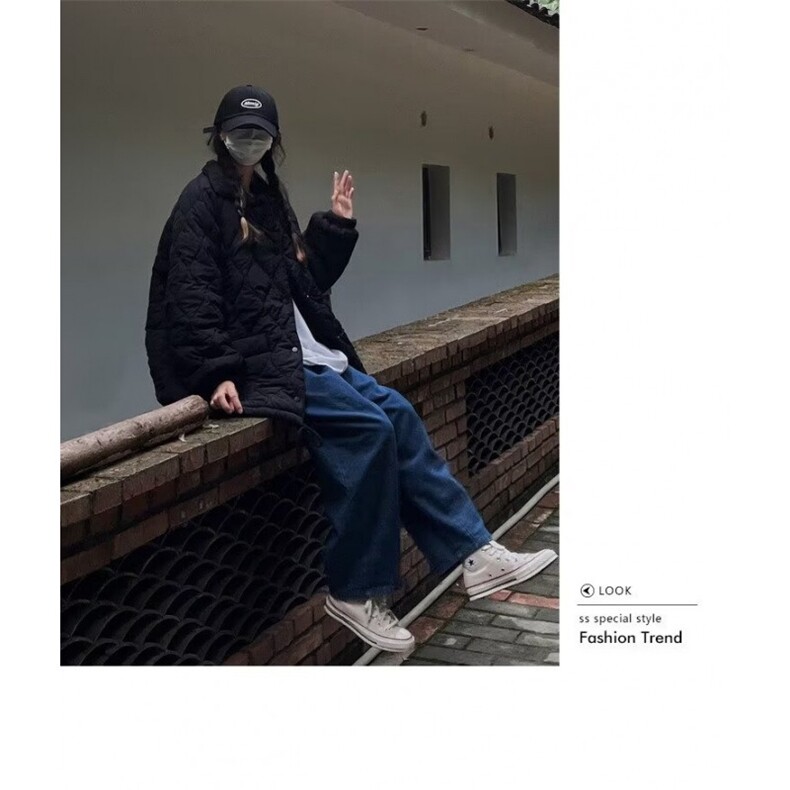 羊羔毛外套女加绒棉衣女款2025新款秋冬季韩系设计感小众棉服,男装棉衣,星座506A