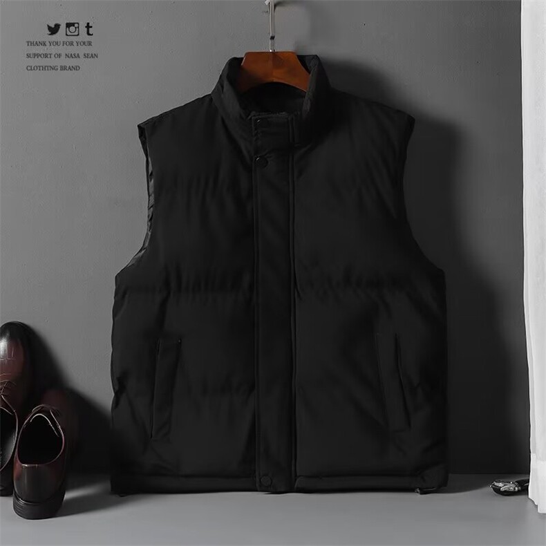 加绒加厚男立领棉马甲棉袄面包服保暖背心大码M-5XLMJ908P40,男装背心/马甲,星座1013-1