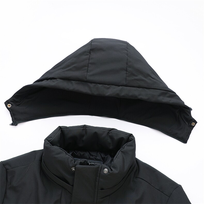 B-N2197冬季男士棉服外套男装可脱卸帽修身加棉保暖潮流P115,男装棉衣,电商B360
