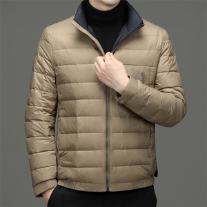 CAH9903钱塘2020-2冬季厚款时尚休闲简约中年男士羽绒服P220图片