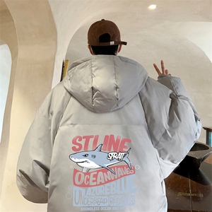 控128加绒面包服男大码羊羔毛棉衣男MY16331-P100图片