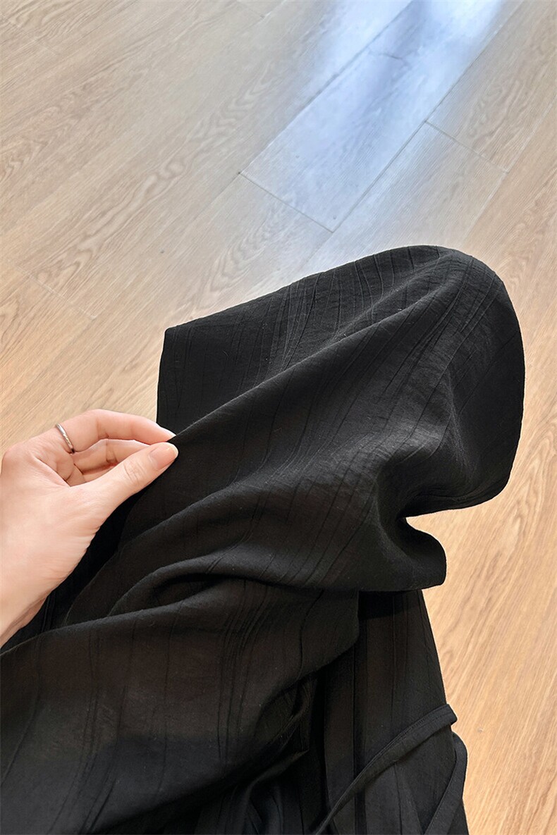 8XL-M棉麻休闲裤男防蚊裤冰丝宽松阔腿裤肌理感拖地裤男K9133P58,男装休闲裤,电商D206-1