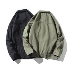 2021春秋季新面料：95%棉5%其它纤维J972-P65，男装夹克，电商A001