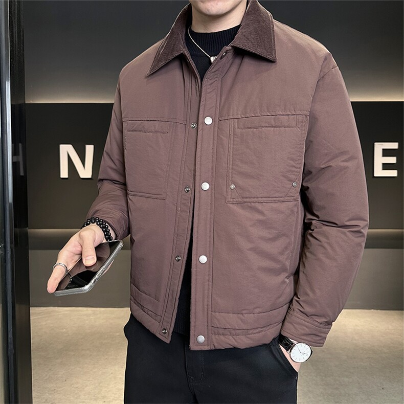 数据款主推标50男士羽绒服工装外套纯色上衣B317/Y8021/P195,男装羽绒服,电商B317