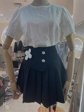 百褶半身裙，女装半身裙，时尚姐妹