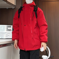 MY6160/P85加棉加厚棉衣男防风防水冲锋衣棉服棉袄大码外套上衣，男装夹克，电商A141