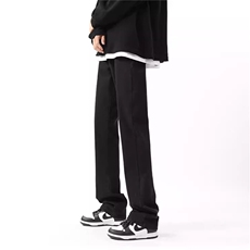 1506/QXT1060/P38牛仔裤男美式重磅喇高街纯色休闲牛仔裤，男装牛仔裤，星座1506