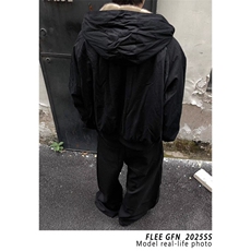 连帽仿貂毛座山雕棉服男女款冬季加绒加厚美式毛领厚外套棉衣，男装棉衣，四季星座505