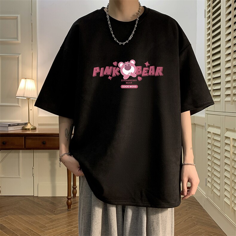麂皮绒短袖t恤男大码半袖男酒店风JD82329-P25,男装T恤,电商A040