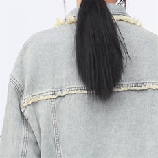 JK8920-P55cleanfit牛仔外套男女春秋款痞帅炸街穿搭复古，男装工装外套，电商B323A