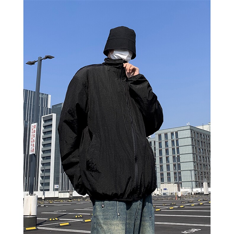 现货冬季美式复古两面穿棉服豹纹外套男时尚潮牌高端保暖棉衣6612,男装棉衣,星座302B-3