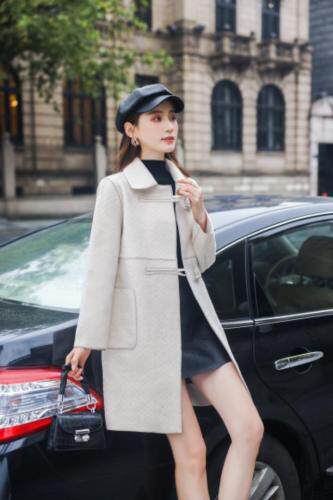 冬季新款，菠萝呢外套，女装，艾伊贝雪