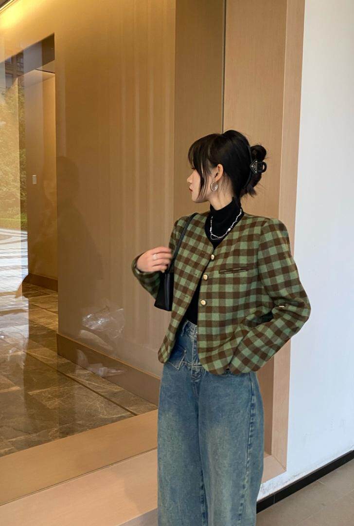 格子羽绒，其它，麦缇诺