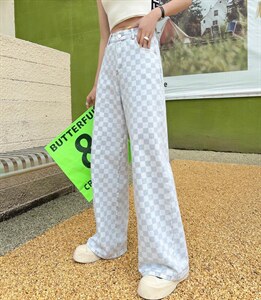 夏季牛仔阔腿裤,其它,坚持到底