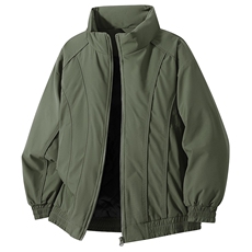 现货美式休闲加厚雪山棉衣夹克外套立领纯色三防户外工装棉服，男装夹克，电商A486
