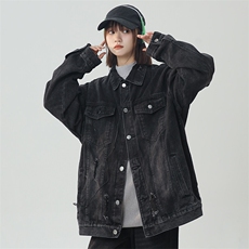 《现货主推》女装类目男女中性牛仔外套GXX03-P80控118，女装短外套，电商C303A