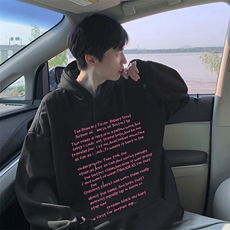 抖音得物供货可提供视频秋冬重磅美式宽松连帽卫衣DL2035，男装卫衣，电商A486