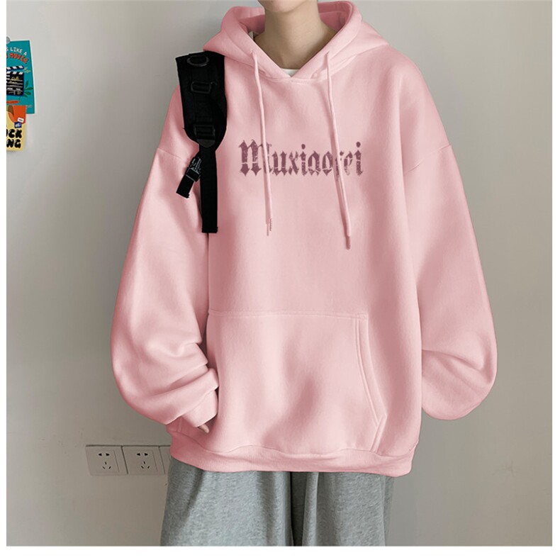 抖音供货、重磅360克现货字母印花连帽卫衣HD019-1-LMWY4491-P35,男装卫衣,电商019-1