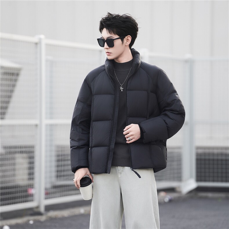 带报告标50白鸭绒高充绒量泡芙男装羽绒服C317-Y8855-P275,男装羽绒服,电商C317