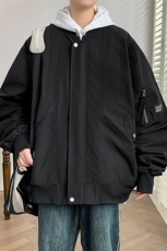 2024秋季休闲外套高品质棒球服宽松多口袋夹克男A436-8837-P85，男装夹克，电商A436