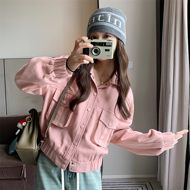 现货新款时尚百搭小个子休闲外套浙宝B2楼239-P140-控190,女装短外套,姿衣轩