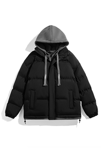 秋冬新款男百搭棉衣白底平铺M062-P70控158图片