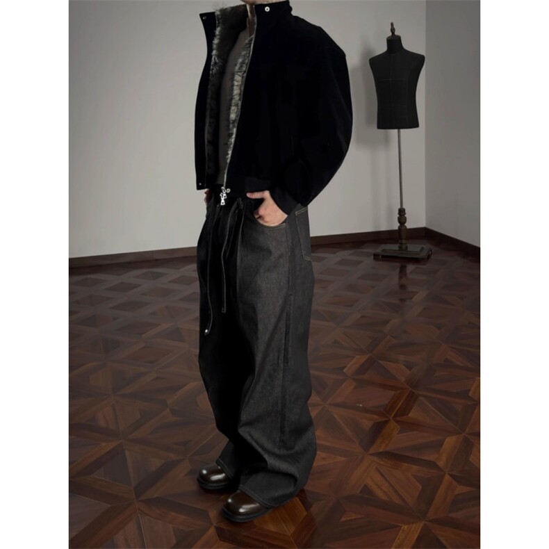仿皮毛内里毛绒棉衣棉服外套D328-MY992-P128,男装棉衣,电商D328