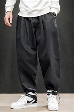 2021春季新日系马切达大码男抽绳束脚宽松九分裤休闲裤K2016-P35，男装休闲裤，电商A001