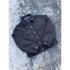 (非揭阳货)水洗帆布加绒军布仿兔毛夹克棉服男XZ514-2-MY34-P148，男装棉衣，星座514-2(原B239)