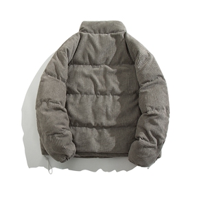 24精品玉米粒羽绒棉服港风中性平铺男潮牌流行外套A170-M823-TP85图片