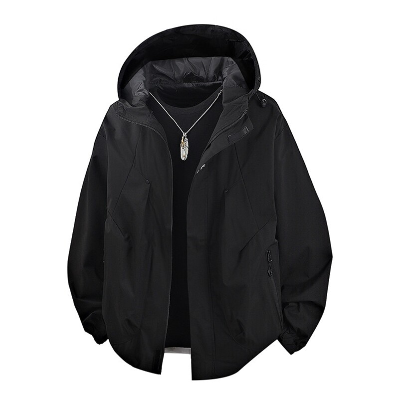 开春季新款夹克冲锋外套校园飞行服夹克宽松百搭外套JK745P-50,男装夹克,电商A128
