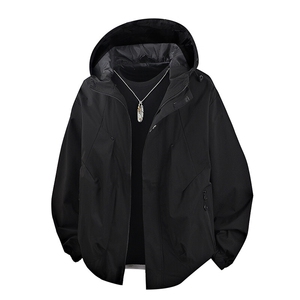 开春季新款夹克冲锋外套校园飞行服夹克宽松百搭外套JK745P-50,梅州旅行社实习穿搭图片