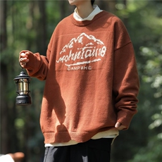 美式圆领毛衣男慵懒风休闲针织衫R3112P53，男装针织衫/毛衣，星座1116-2