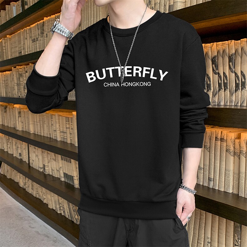 现货跑量2025秋季新款青少年休闲字母印花潮男士圆领卫衣F075-P15,男装卫衣,星座1816-2（原1210–2）