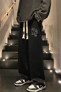 春秋潮流宽松休闲长裤百搭运动卫裤A161-K302-P41图片