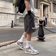 夏季美式复古篮球短裤男潮运动裤休闲五分裤AD57P28，男装休闲裤，星座1116-2